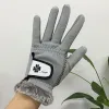 Rękawiczki Ttygj zimny dowód jesienny i zimowe ciepłe rękawiczki Straż nadgarstka przeciwodpuszone Rękawiczki golfowe w lewo i prawe ręce 1 para