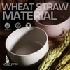 Schalen Weizen -Strohfasern Mischung Nicht -Schlupf -Verschachtel -Whisking -Küche für Ramen Salat Kochbacktable Geschirr
