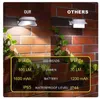 Lampes solaires LED imperméables, luminaire décoratif d'extérieur, idéal pour un jardin, une gouttière, une clôture ou une passerelle