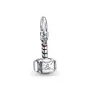 Thor's Hammer Dangle Charm pour hommes femmes pendentif perles cadeau fit perles bracelet collier bijoux 790483C01 bijoux de mode