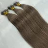 Extensions GOOFIT Nano Rings Remy Hair 100% Human Hair Extensions Remy Hair Micro Beads Double Drawn