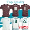 Top Thailand Quality 24 25 Copa 2024 Mexico Jerseys Mexico Kit Football Shirt Red White Soccer Shirts Chicharito Lozano Men and Kids Set Uniform