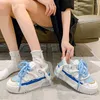 De Chaussures HBP 스타일 비 브랜드 마르크 트렌디 플랫 신발 여성 높은 플랫폼 Mujer 스니커즈 캐주얼