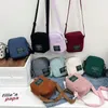 Umhängetaschen für Damen, modisch, Cord-Einkaufstasche, Damen, lässig, Messenger-Mini-Leinwand, klein, quadratisch, hochwertige Handtasche