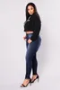 Женские джинсы больших размеров с высокой талией, повседневные джинсы скинни, джинсы для толстой мамы, L-5XL, высокое качество, оптовая цена 240315