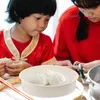 Dubbele ketels 2 pc's gestoomde rijstmand Cooker Food Multifunctionele stoomboot Keukenketel Dumpling kookgerei Huishouden Mini