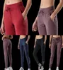Femmes Yoga Tissu Nakedfeel Entraînement Sport Joggers Pantalon Femmes Taille Cordon Fitness Course Pantalon de Survêtement avec Deux Poches Latérales4138374