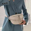 Totes grosso corrente thread crossbody saco para mulheres moda alça larga axila peito ombro couro do plutônio pequena bolsa e bolsas