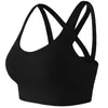 Yoga Outfit Fitness Bra Top Femme Push Up Boucle réglable sans fil Polyester Entraînement Jogging Sport Sous-vêtements Gym Plus Taille XXL