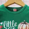 Set di abbigliamento Citgeeautumn Thanksgiving Day Kids Toddler Girl Outfits Lettere Stampa T-Shirt a maniche lunghe Set