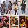 Sentetik peruklar cosplay perukları bchr afro kinkly kıvırcık peruklar Siyah erkekler için sentetik peruk doğal renk yüksek sıcaklık fiber 240329