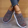 Casual Schuhe 2024 Frauen Turnschuhe Mode Socken Atmungsaktive Sneaker Sommer Vulkanisierte Trainer Tenis Feminino Wohnungen