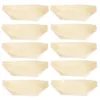 Disposable Dinnerware Sushi Boat Wooden Dessert Dish Decorative Household Accessory Multi-function Platters