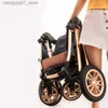 Kinderwagens #3-in-1 Kinderwagen Snelle en Gratis Verzending Kinderwagen Neworn Kinderwagen Combo Draagbare Mand L240319