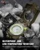 Kompass multifunktionell militär syn Navigeringskompa med inklinometer Impact Resistant Waterproof Compass för vandring camping