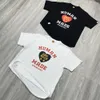 T Shirt Sıradan Yaz Erkekleri Yazdır T-Shirts Sıradan Serin Üstler Tees 2024SS