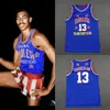 Wilt Chamberlai N #13 Harlem Globetrotters Basketball Jersey 240314