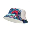 Berets XL 60-63cm Big Head Reversível Bucket Chapéu Proteção Solar Panamá para Homens Mulheres Pescador Cap Grande Tamanho Viagem Go Shopping