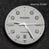 Relógios de pulso Proxima PX1697 39mm Mens Watch Branco Esmaltado Bolha Dial Sapphire PT5000 SW200 Relógios Mecânicos Clássicos Automáticos 20Bar Luminoso 240319