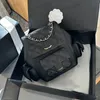 Çok ağalı çanta orta boy sırt çantası moda kadın omuz çantası deri elmas altın beş metal çift logo lüks el çantası crossbody çanta makyaj çantası moda çantaları 26cm