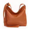 2024 женская большая мягкая сумка-тоут из натуральной кожи на шнурке, женские сумки, сумки на плечо под мышками для женщин, повседневная сумка-мессенджер