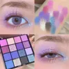 Eye Shadow 16 Color Eyeshadow Pink Purple Green Palette Matte Shimmer Partiell Brightening Piece Watertproof varaktiga kvinnliga Sexiga Eye Makeupl2403