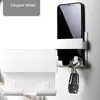 Hooks Self-Adhesive Phone Charging Holder Bracket Wall Mount Stand Rack Organizer Storage Box For Bedroom