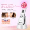 Mesoterapi Electroporation RF Radio Frequency LED Pon Skin Care Beauty Device Face Lyft Rynkor Borttagning Massager 240313