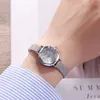 Relojes de pulsera Moda para mujer Reloj de moda Reloj de pulsera de cuarzo para mujer Reloj de pulsera lindo de acero inoxidable Reloj femenino Hora simple Chica Adolescente Estudiantes