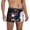 Underpants Hu Tao Ghost Genshin Impact Cute Man Underwear Boxer Briefs Shorts Panties Sexy Breathable For Male