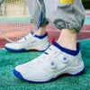 HBP Non-Brand New style badminton shoes Mens and womens young students rotary buckle tennis shoes Volleyball shoes
