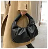 Totes Web Celebrity MO Premium Pleated Armpit Bag 2024 Fashion Korean Tote For Women Cloud