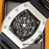 Luxury Men Mechanics Watch Richa Mill R wielofunkcyjny zegarek męski w pełni automatyczny mechaniczny czas High-end Atmospheric 9exy