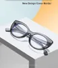 Okulary przeciwsłoneczne 1 pc moda vintage ponadgabarytowe okulary przeciw niebieskie światło biuro gogle gogle unisex kwadratowe promieniowanie promieniowanie gier okulary