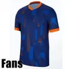 24 25 EURO Puchar Holandii Memphis Puchar Europy 23 24 Holland Club koszulka Jong Virgili Dumfries Bergvijn koszula 2024 Klaassen Blind de Ligt Men Kit Kit Football Shirt