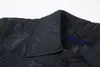 xinxinbuy Men designer Coat Jacket Chessboard grid letter jacquard fabric 1854 long sleeve women Black Dark Blue brown S-2XL