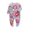 Born Nachtkleding 012 Maanden Meisjes en Jongens Betaalde Pyjama Katoenen Baby Mode Kleding 240313