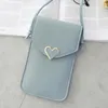 Shoulder Bags For Women 2024 Cell Phone Purse Smartphone Wallet Strap Handbag PU Leather Casual Solid Crossbody Bag