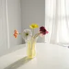 VASES RAINBOW COLOR ACRYLIC FLOLLAL CONTERER DECORATIVE SHOPデザインウェディングパーティーホームオフィス装飾センターピースワセ