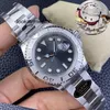 Hareket izle rlx stilleri Temiz Fabrika Kalitesi Adam Mens Style 40mm Silver Dial Master 3135 Otomatik Safir Cam Klasik Model Katlanır Bilek Wat