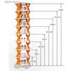 Portaoggetti Rastrelliere Armadio con porta colorata abbinato all'organizzatore pieghevole salvaspazio scarpiera semplice a 2-9 strati per calzature Y2419