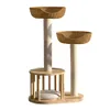 Jijianliangju Modern Tree Indoor Cats Tower Scratching Furniture Condo House con tiragraffi