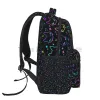 Sacs Têtes de Chat colorées avec Sac à Dos étoile Lumineuse pour Filles garçons étudiant Sac d'école Cartable léger Voyage Ordinateur Portable randonnée Sac à Dos