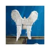 Décoration de fête Costumed Adts Unique Ailes d'Ange Blanc Affichage Mariage Grand Événement DIY Décorations Props Modélisation Variable Ems Drop Dh19H