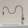 Robinets de cuisine 3 Modes, robinet de salle de bains, robinet d'évier pivotant à 360 degrés, aérateur d'économie d'eau, adaptateur de buse anti-éclaboussures rotatif