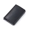 Designer Wallet Mens Card Bag Rfid Automatic Pop Up Credit Box Metal Aluminum Case Anti Magnetic {category}