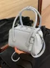 Totes 2024 Spring Korean DesignerBoston Bag mode All-Match Elegant Mini Handväskor Crossbody Väskor Solid Simple Bolsas