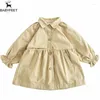 Manteau 2024 filles vestes Trench longs manteaux printemps automne vêtements bébé enfants coupe-vent enfants vêtements décontractés vêtement d'extérieur