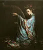 Chińska Dunhuang Fairy Beauty Młoda dziewczyna gra ręcznie malowane portrety Art Malanina olejna na rozmiarach na płótnie Dostępne DH0041235674