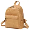 School Bags Unisex Backpack Kraft Paper Bag Foldable Decompressed Washable Tear-Resistant Environmental-Friendly Women & Male